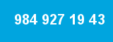984 927 19 43 984 927 19 43